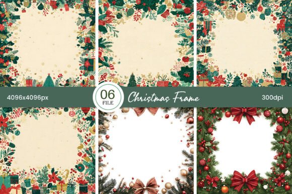 Download Christmas Frame Border Clipart - Premium Resources