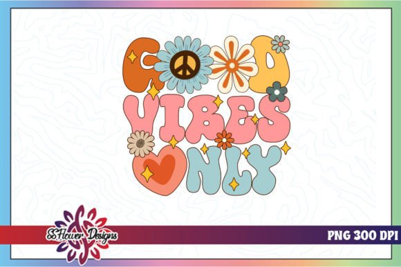 Download Good Vibes Only Flower Power PNG - Flower power Collection