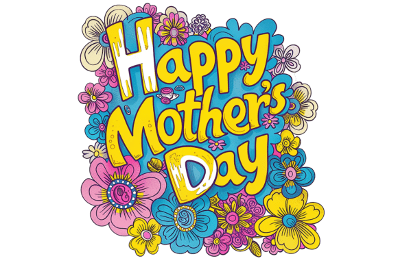 Download Mothers Day Hippie Floral Png - Floral Collection