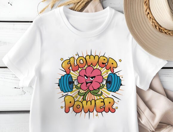 Download Flower Power Png, Retro Floral Design - Flower power Collection