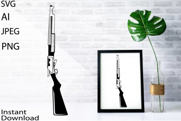 Download Weapon Svg/Jpg/Png/Ai/Shotgun Svg - Shotgun Collection